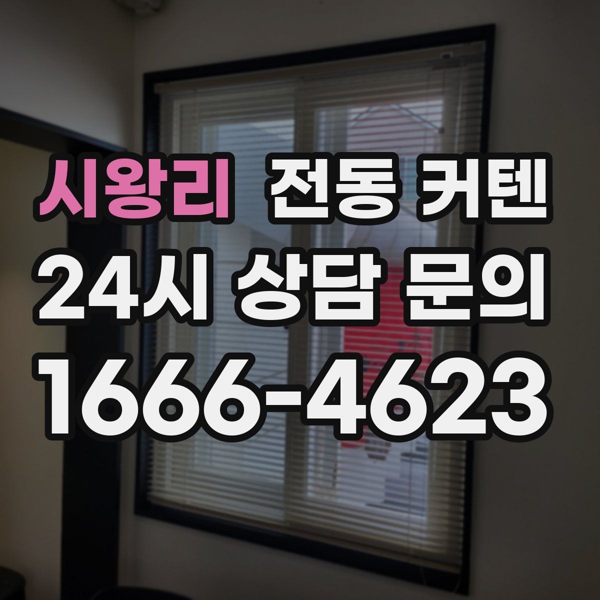 시왕리 전동 커텐