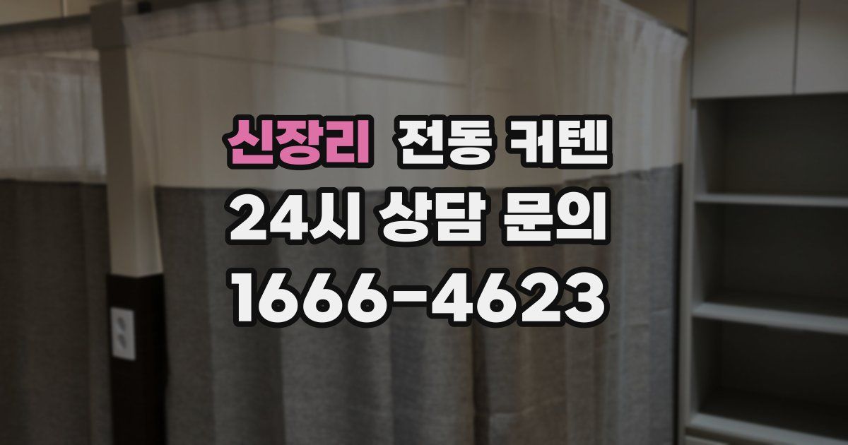신장리 전동 커텐