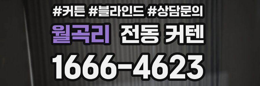 월곡리 전동 커텐