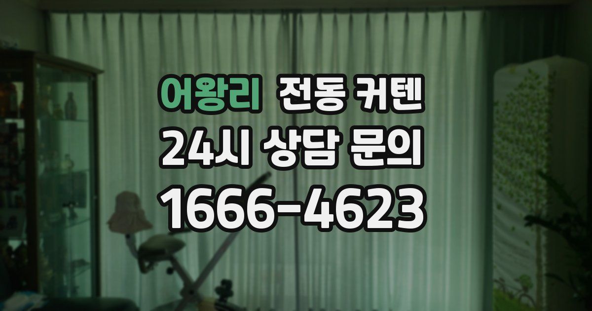 어왕리 전동 커텐