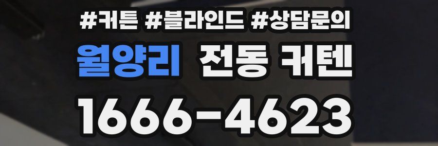 월양리 전동 커텐