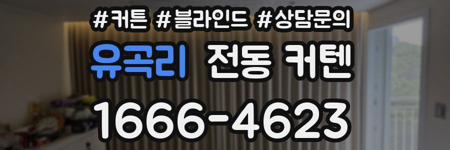 유곡리 전동 커텐