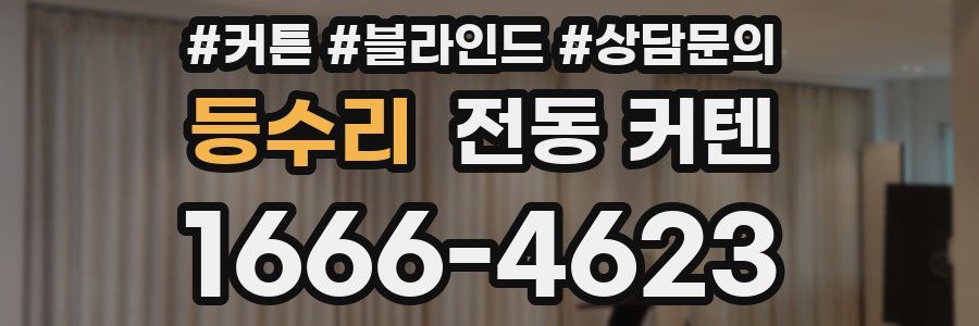 등수리 전동 커텐