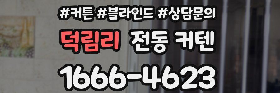 덕림리 전동 커텐