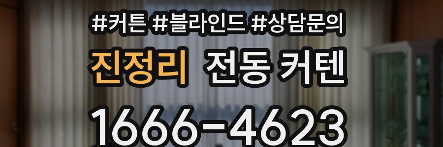 진정리 전동 커텐