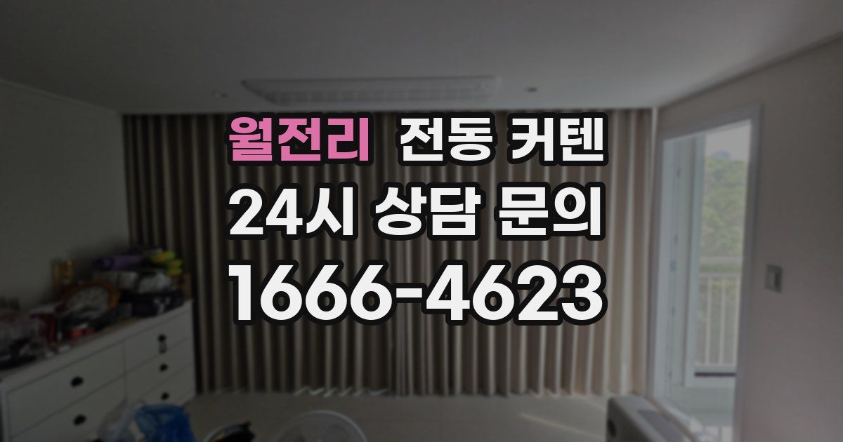 월전리 전동 커텐