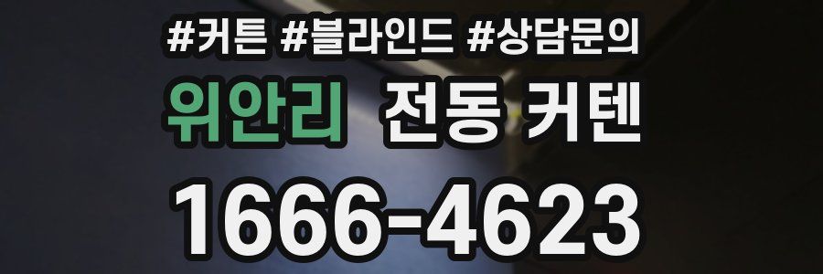 위안리 전동 커텐