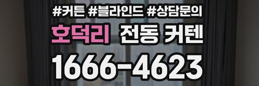 호덕리 전동 커텐