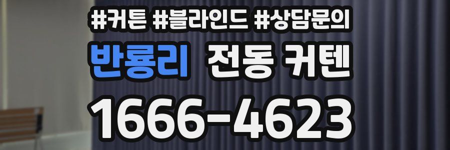 반룡리 전동 커텐