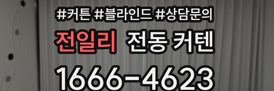 전일리 전동 커텐