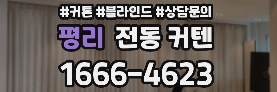 평리 전동 커텐