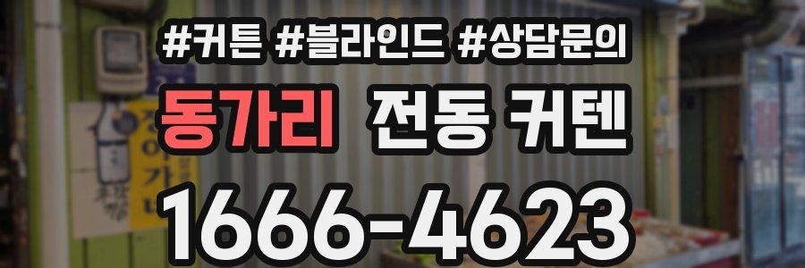 동가리 전동 커텐