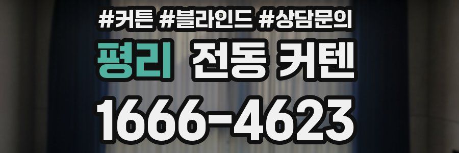 평리 전동 커텐
