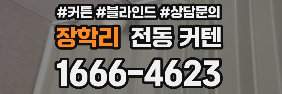 장학리 전동 커텐