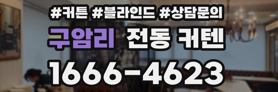 구암리 전동 커텐