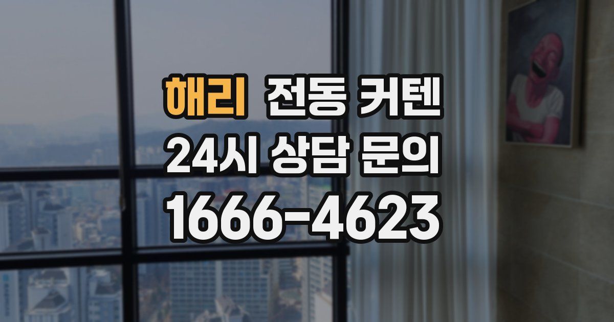 해리 전동 커텐