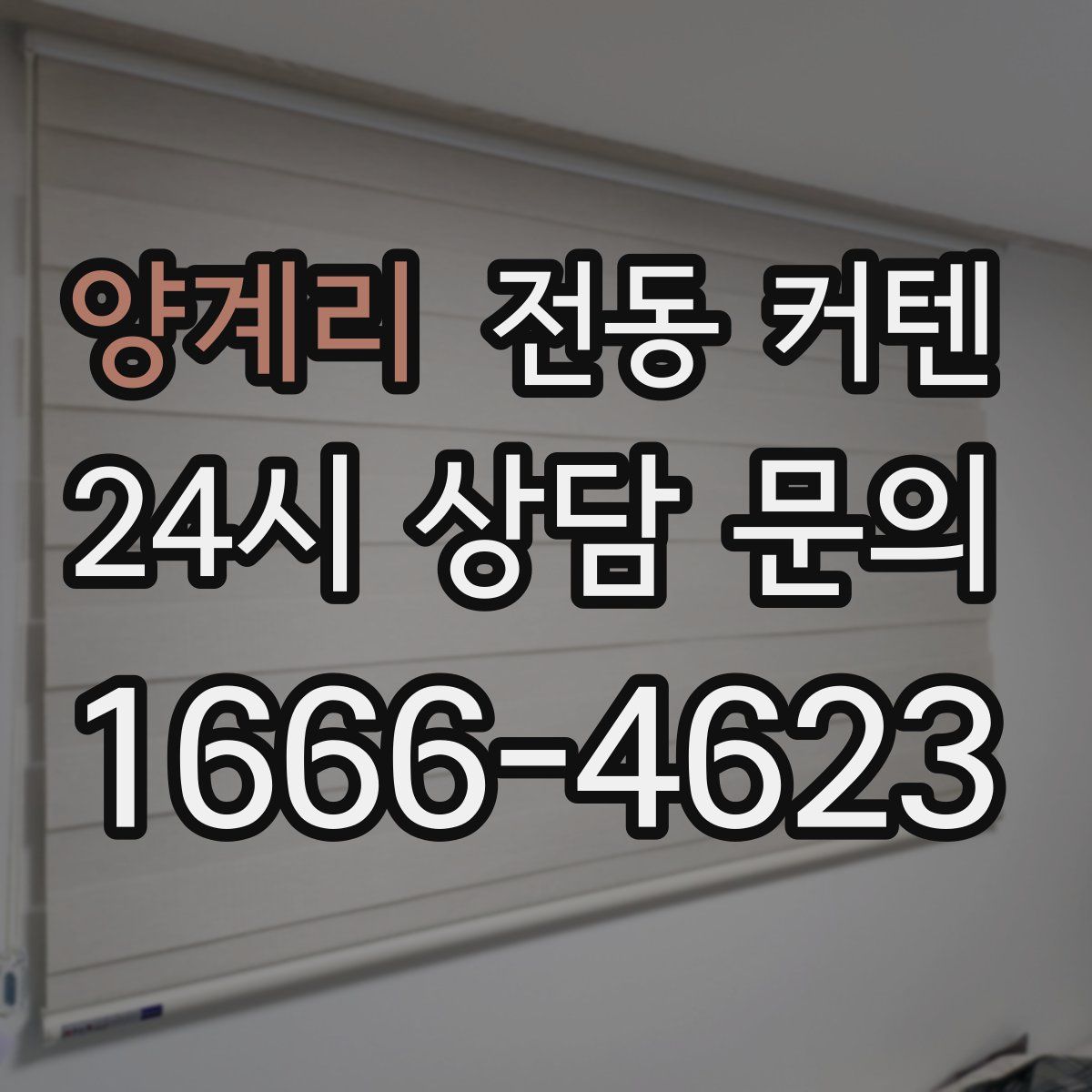 양계리 전동 커텐