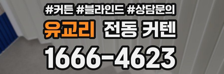 유교리 전동 커텐