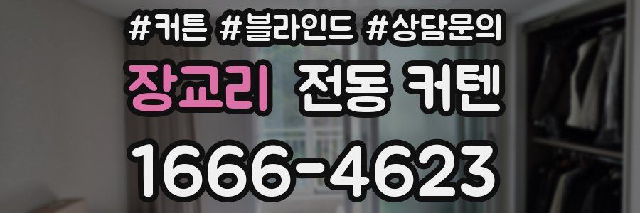 장교리 전동 커텐