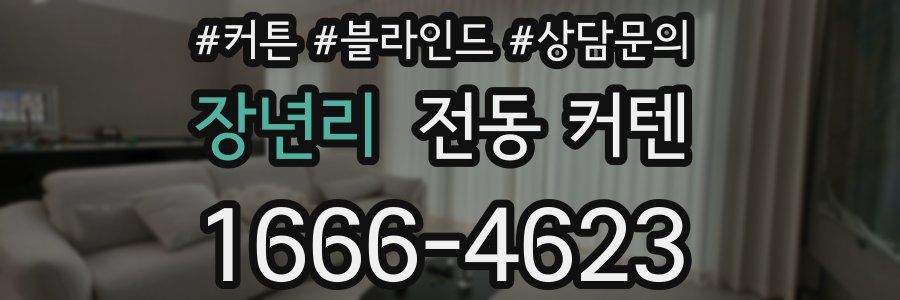 장년리 전동 커텐