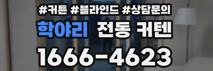 학야리 전동 커텐
