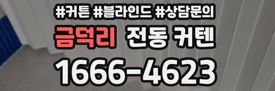 금덕리 전동 커텐