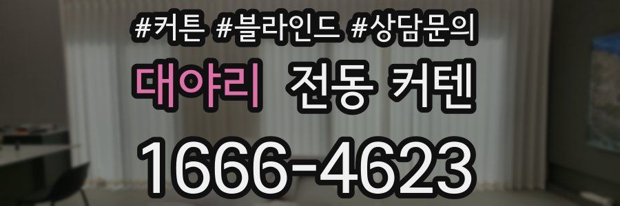 대야리 전동 커텐