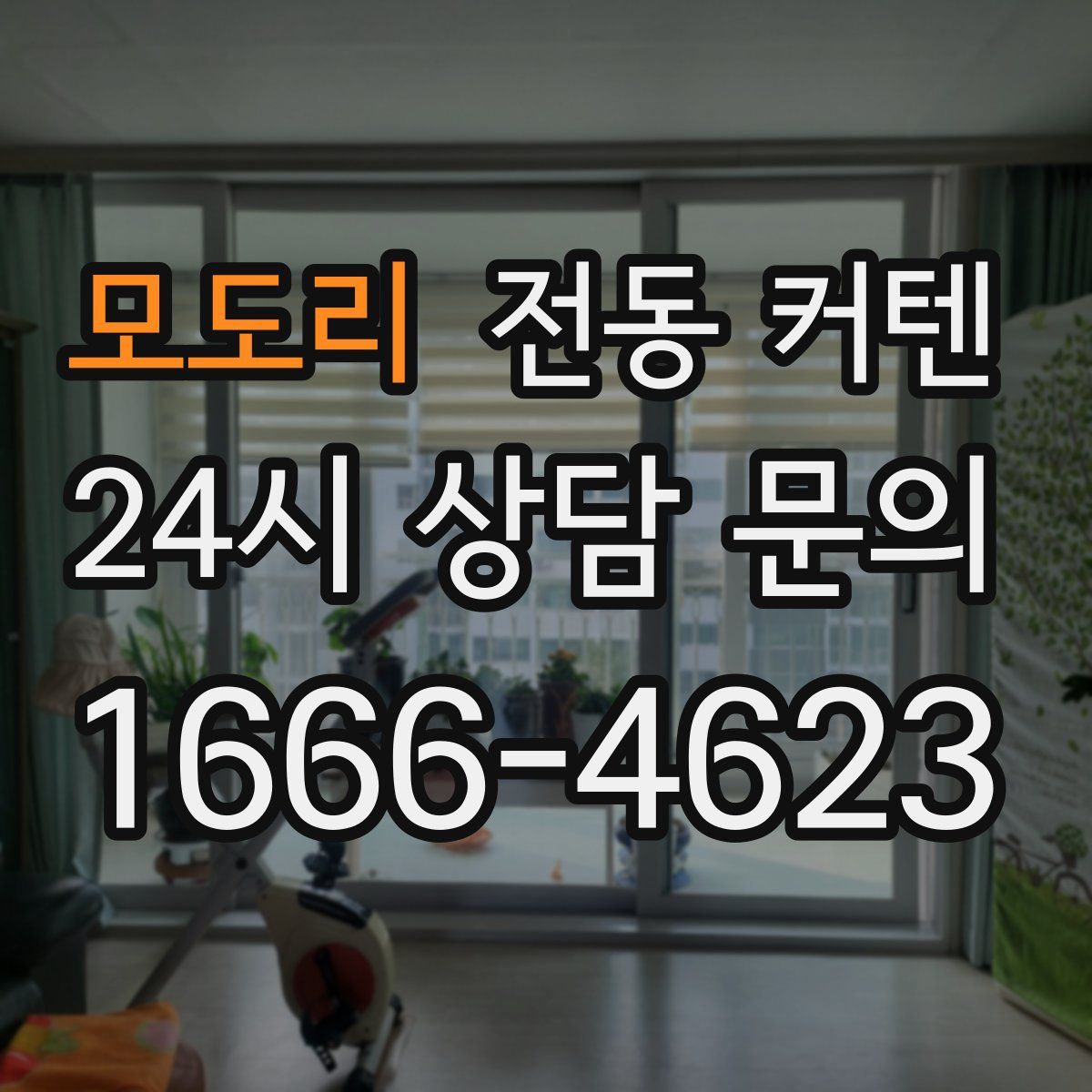 모도리 전동 커텐
