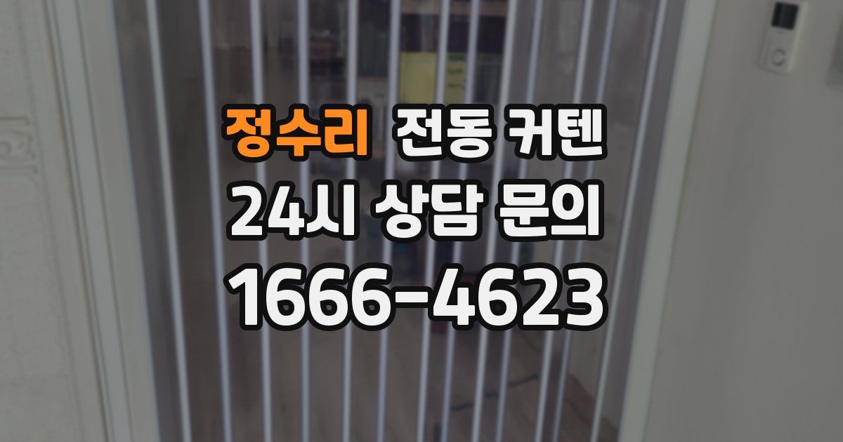 정수리 전동 커텐
