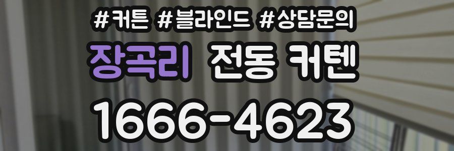 장곡리 전동 커텐