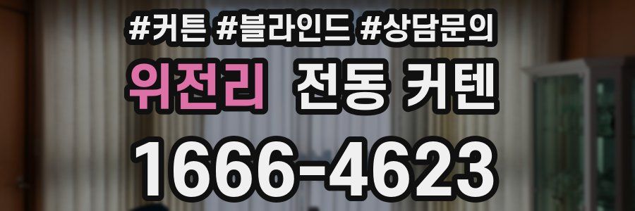 위전리 전동 커텐