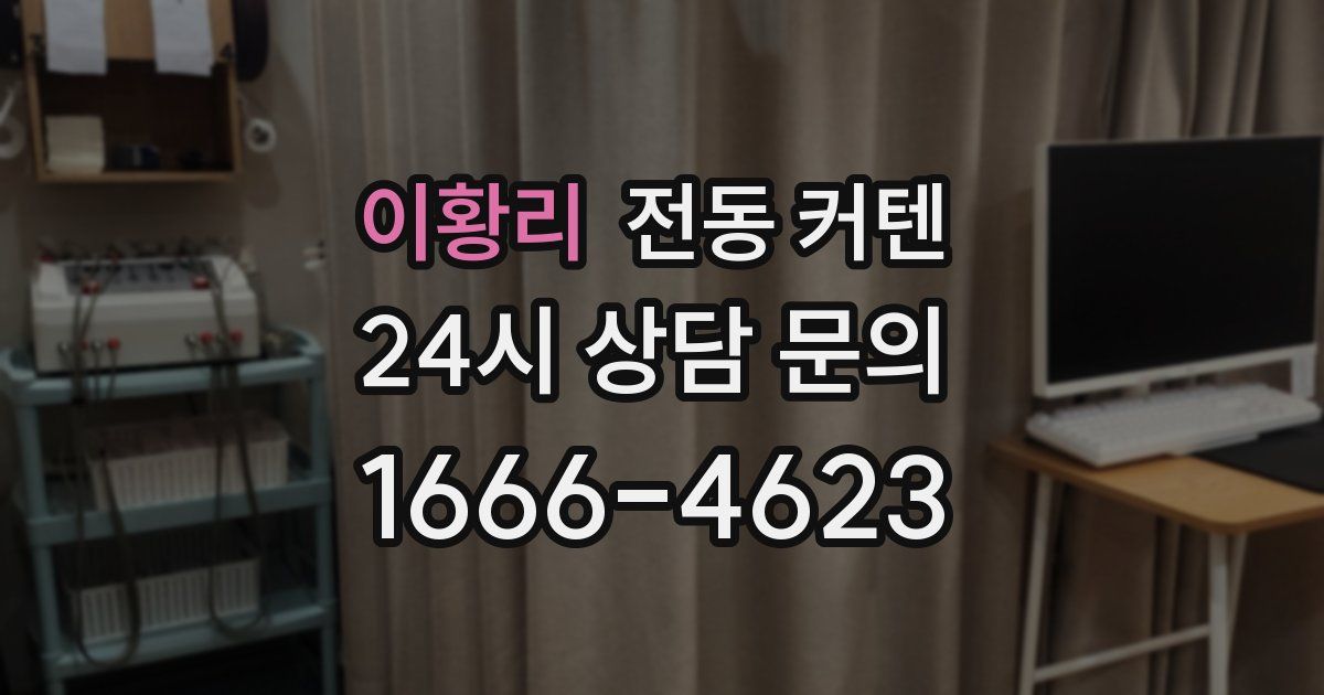 이황리 전동 커텐