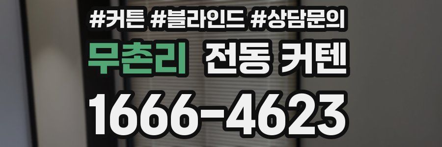 무촌리 전동 커텐