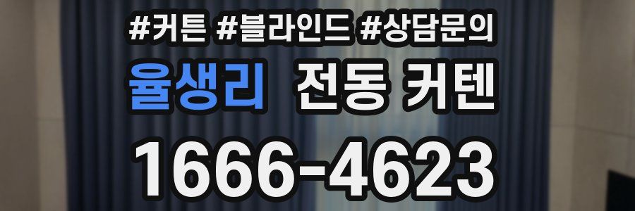 율생리 전동 커텐
