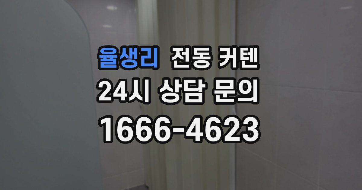 율생리 전동 커텐