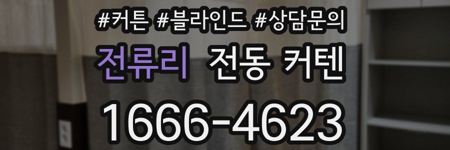 전류리 전동 커텐