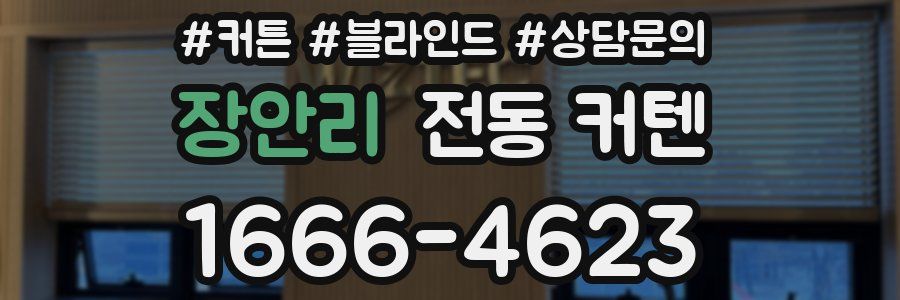 장안리 전동 커텐