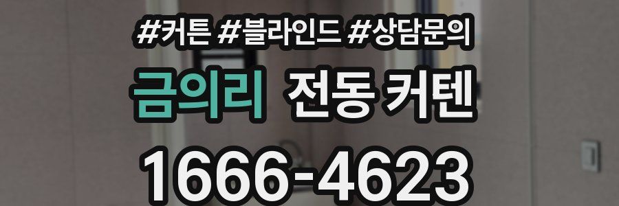 금의리 전동 커텐