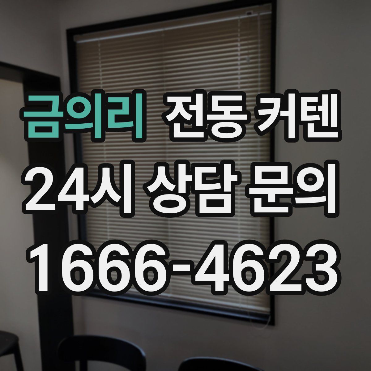금의리 전동 커텐