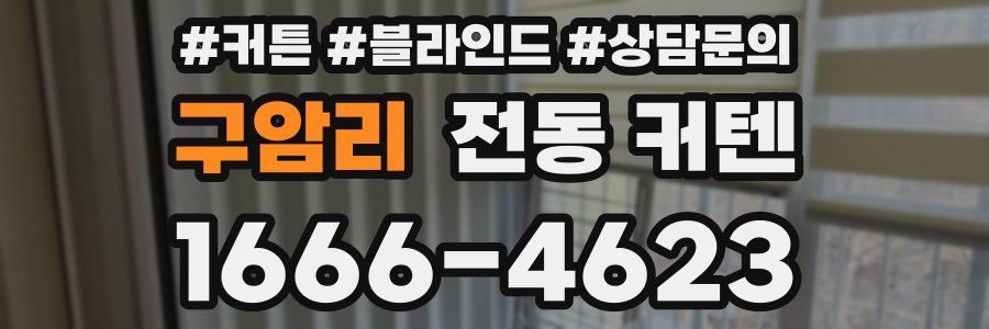 구암리 전동 커텐