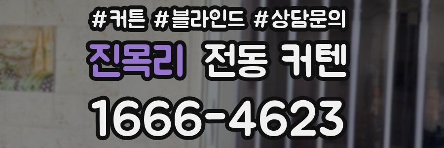 진목리 전동 커텐
