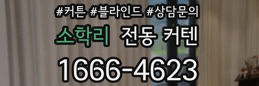 소학리 전동 커텐