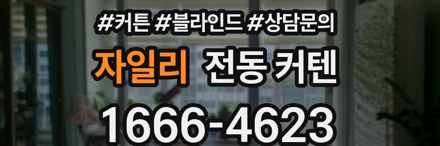 자일리 전동 커텐
