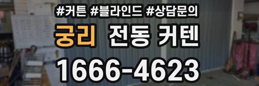 궁리 전동 커텐