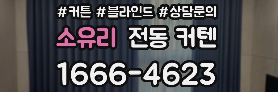 소유리 전동 커텐