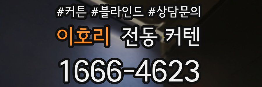 이호리 전동 커텐
