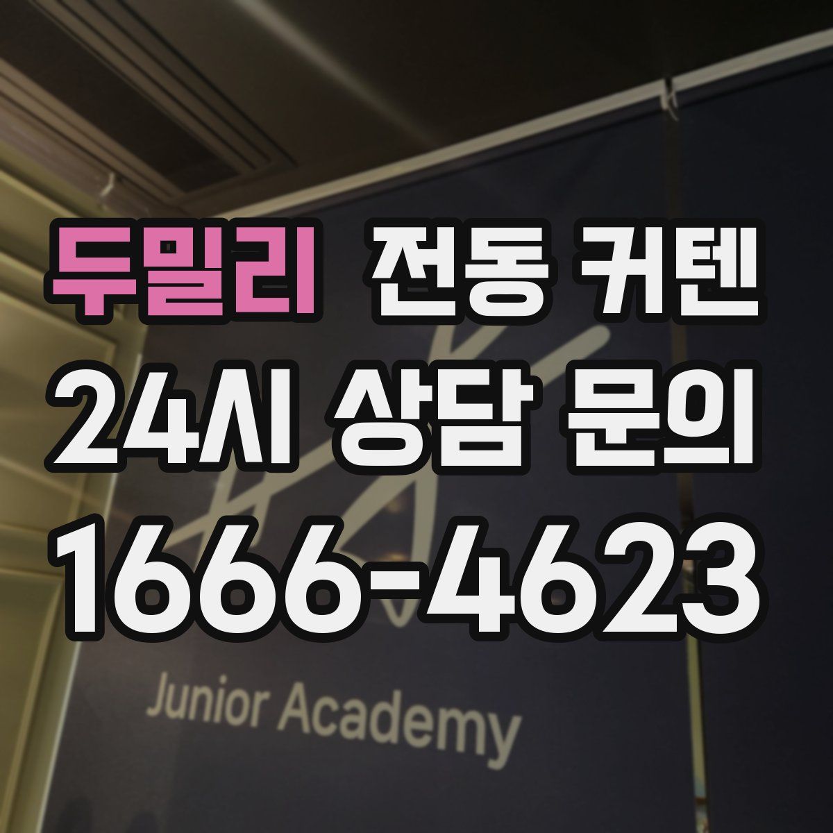 두밀리 전동 커텐