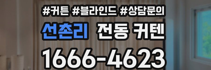 선촌리 전동 커텐