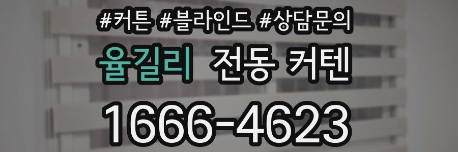 율길리 전동 커텐