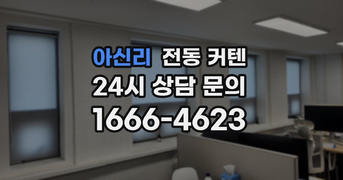 아신리 전동 커텐